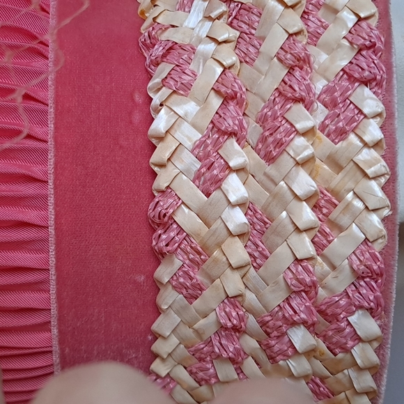 Vintage 1960s Pink Hat - Picture 7 of 13